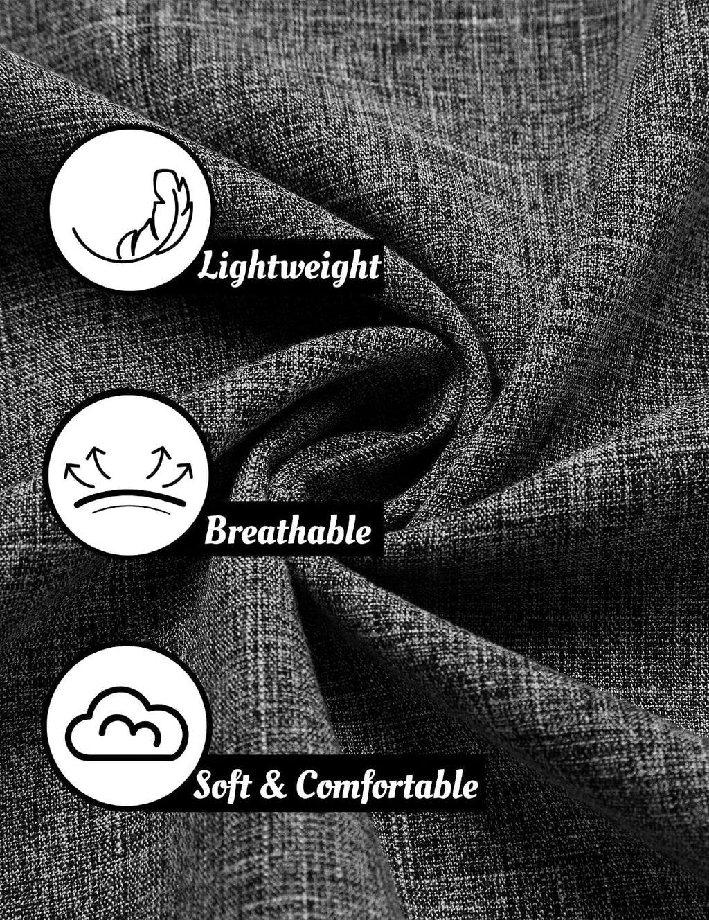 Men's Linen Wedding Shirt – Short-Sleeve, Button-Down, Casual Style, Loose Fit